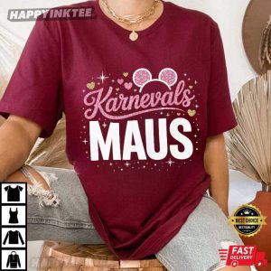Alaaf Karneval Köln Lustiges Karnevals Maus Fasching Party T Shirt (2)