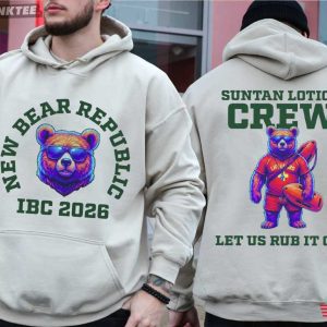New Bear Republic IBC 2026 Suntan Lotion Crew T Shirt (2)