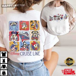 Disney Cruise Line Mickey And Friends Summer Vacation T Shirt (7)