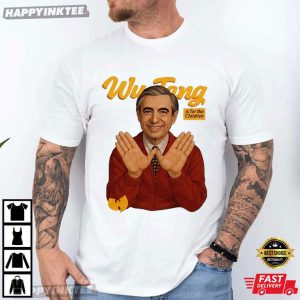 Mr Rogers Wu Tang Is For The Children Funny Retro T-Shirt