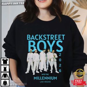 Backstreet Boys Millennium Tour Las Vegas 2026 Music Gift T Shirt (1)