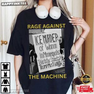 Anti Trump Protest Anti ICE Justice For Renee Good T Shirt (1)