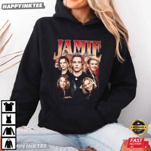 Jamie Campbell Bower Vintage 90s Bootleg Graphic T Shirt (4)