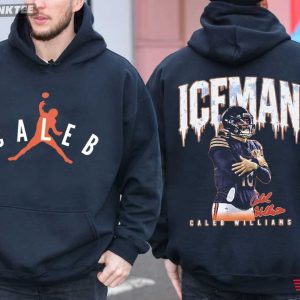 Caleb Williams Iceman Cool Celebration Touchdown Football Fan T Shirt (4)