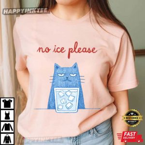 Cat No Ice Please Abolish ICE Meme T Shirt (2)