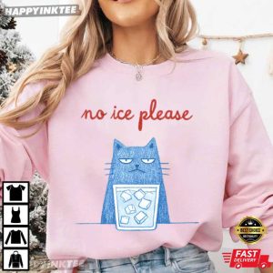 Cat No Ice Please Abolish ICE Meme T Shirt (3)