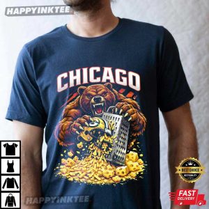 Chicago Bears Cheese Grater Funny Bears Football Rivalry T Shirt (2)
