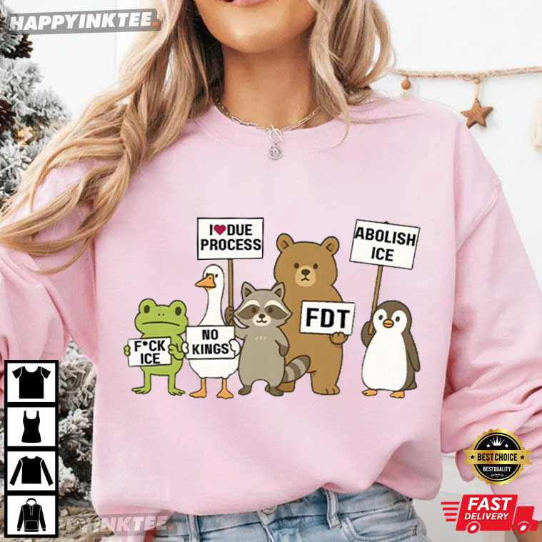 Defund ICE Animals Protest Ice Out Of LA Abolish Ice FDT T-Shirt Defund ICE Animals Protest Ice Out Of LA Abolish Ice FDT T-Shirt