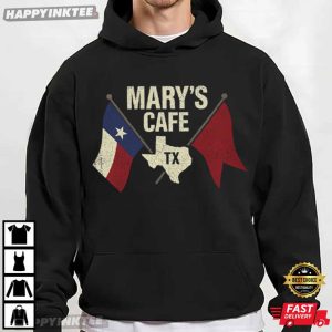 Mary's Cafe TX Logo TV Show Landman T Shirt (3)