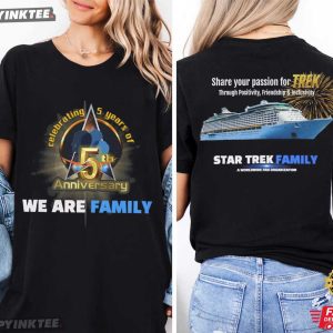 Star Trek Family 5th Anniversary Royal Caribbean Cruise T Shirt (2)