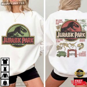 Jurassic Park Dinosaur World Disneyland Adventure T Shirt (3)