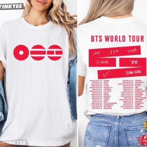 Bangtan Come Back BTS World Tour 2026 Concert Army Gift T Shirt (3)