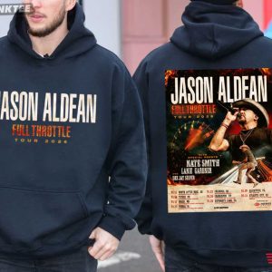 Jason Aldean Full Throttle Tour 2026 North America Schedule Dates T Shirt (2)