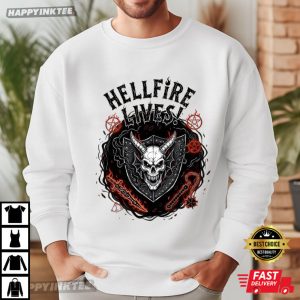Stranger Things Hellfire Lives Fan Merch T Shirt (1)