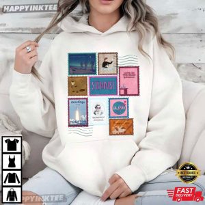 Love On The Brain Postage Stamp Ali Hazelwood T Shirt (4)