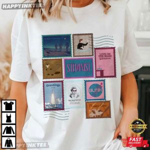 Love On The Brain Postage Stamp Ali Hazelwood T Shirt (2)