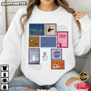 Love On The Brain Postage Stamp Ali Hazelwood T Shirt (3)