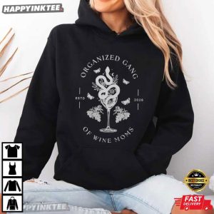 Organized Gang of Wine Moms Cocktail Political T Shirt (4)