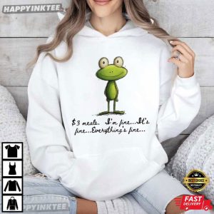 Frog Three Dollar Struggle Meal Anti Fascism Resist Protest T Shirt (4)