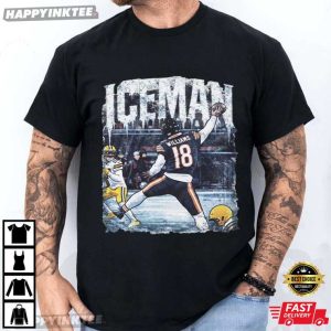 Caleb Williams Iceman Chicago Football Fan Gift T Shirt (1)