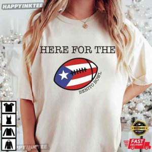Here For The Benito Bowl Football Game Day T Shirt (1)