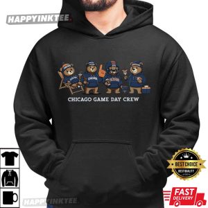 Chicago Game Day Crew Cute Bears Football T Shirt (2)