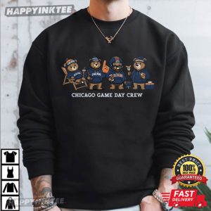 Chicago Game Day Crew Cute Bears Football T Shirt (3)