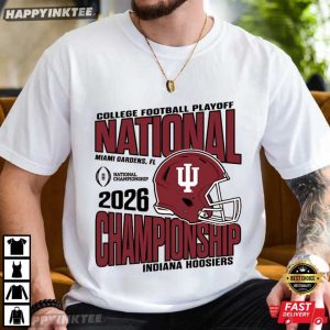 Indiana Hoosiers 2026 National Champions College Football T-Shirt