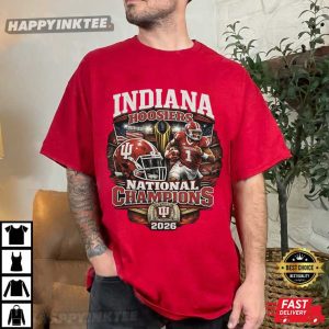 Indiana Hoosiers National Champions 2026 College IU Football T Shirt (4)
