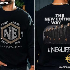 The New Edition Way Tour 2026 NE4Life R&B Music Fans T Shirt (1)