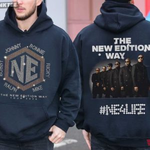 The New Edition Way Tour 2026 NE4Life R&B Music Fans T Shirt (2)