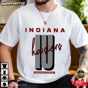 Indiana Hoosiers 2025 National Champions Football T-Shirt