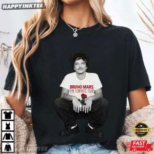 Bruno Mars The Romantic Tour Music Concert Fan Gift T Shirt (2)
