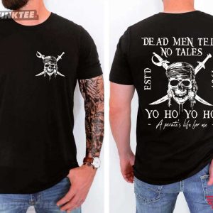 Pirates Of The Caribbean Dead Men Tell No Tales Vintage T Shirt (4)