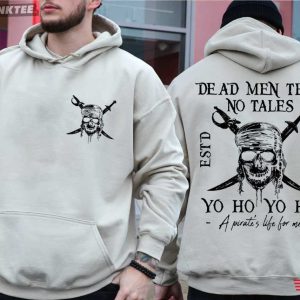 Pirates Of The Caribbean Dead Men Tell No Tales Vintage T Shirt (3)