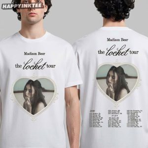Madison Beer The Locket Tour 2026 World Tour Music T Shirt (3)