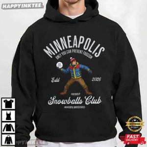Minneapolis Resist Snowballs Club Resist Protest T Shirt (4)