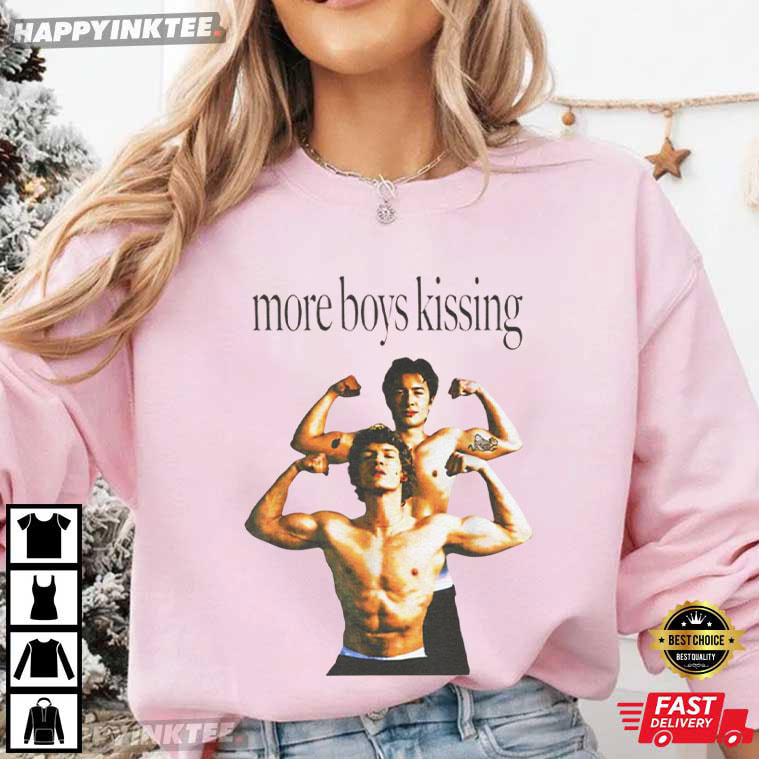 More Boys Kissing Heated Rivalry Movie T-Shirt More Boys Kissing Heated Rivalry Movie T-Shirt