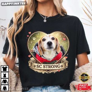 SC Strong Heart Gift For Dog Lover T Shirt (1)