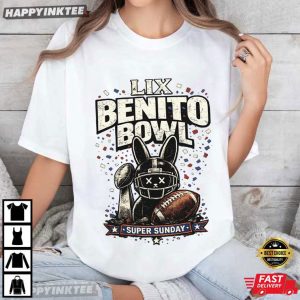 LIX Benito Bowl Super Sunday Football T Shirt (2)