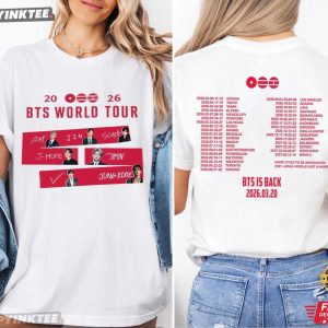 BTS World Tour BTS Is Back 2026 Gift For Army Music T Shirt (4)