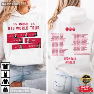 BTS World Tour BTS Is Back 2026 Gift For Army Music T Shirt (3)