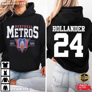 Shane Hollander 24 Montreal Metros Heated Rivalry Hockey T Shirt (3)