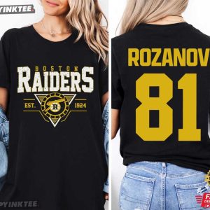 Ilya Rozanov Boston Raiders Hockey Team Heated Rivalry T-Shirt