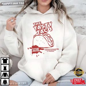 Tasty Taco Funny Lesbian T Shirt (2)