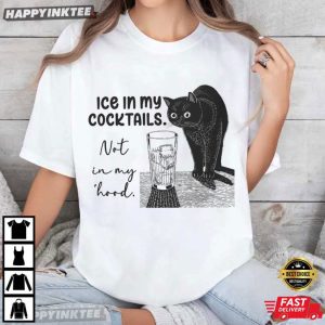 Ice In My Cock Tails Not In My Hood Abolish ICE Black Cat T Shirt (1)