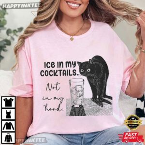 Ice In My Cock Tails Not In My Hood Abolish ICE Black Cat T Shirt (2)