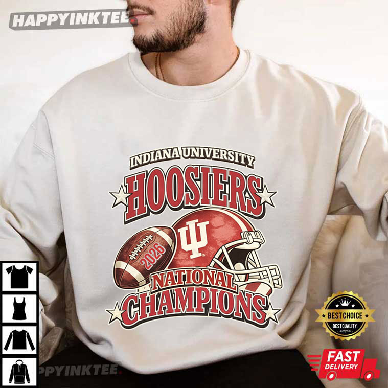Indiana Hoosiers National Championship Winner College Football T-Shirt Indiana Hoosiers National Championship Winner College Football T-Shirt