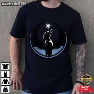 Minnesota Rebel Alliance Loon Star Emblem Political T-Shirt