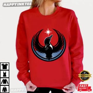 Minnesota Rebel Alliance Loon Star Emblem Political T Shirt (3)